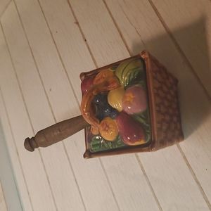 Marutomoware Jam/Jelly Pot with Wooden Serving Spoon